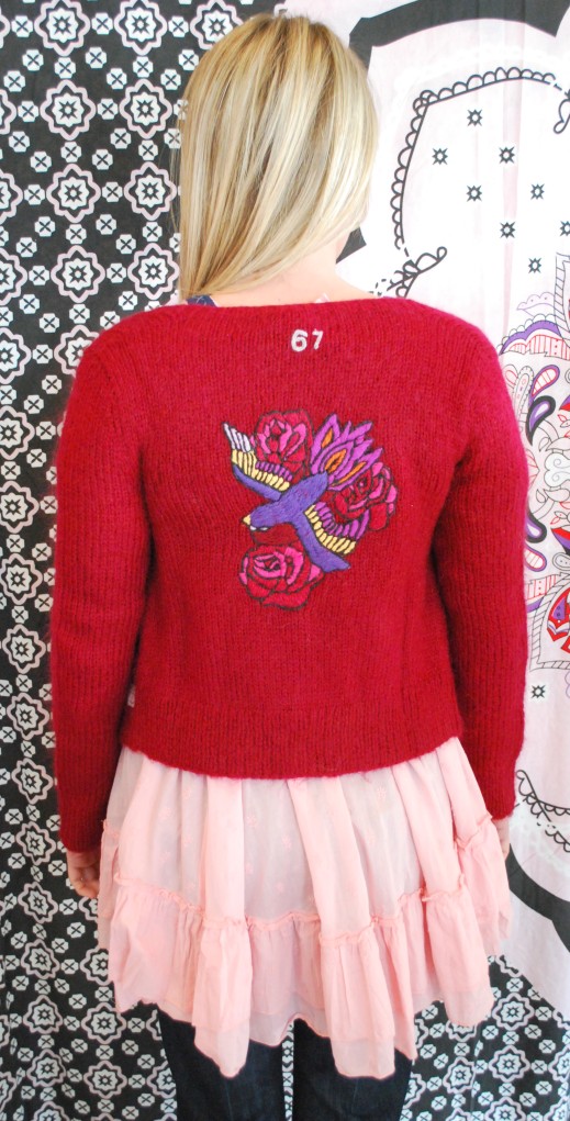 Odd Molly 67 Pet Sweater in Red